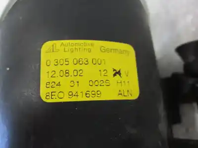 Автозапчасти б/у левая противотуманная фара за audi a4 b6 (8e2) 2.0 fsi ссылки oem iam 0305063001  