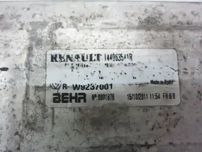 Автозапчасти б/у интеркулер за renault scénic iii (jz0/1_) 1.6 dci (jz00, jz12) ссылки oem iam 144963541r  