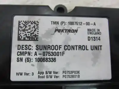 Автозапчастина б/у електронний модуль для tesla model s basis посилання на oem iam 100751200a  