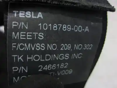 Автозапчастина б/у задній правий ремін безпеки для tesla model s basis посилання на oem iam 101878900a  