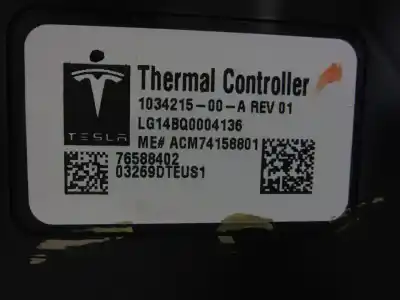 Автозапчастина б/у блок управління опаленням для tesla model s basis посилання на oem iam 103421500a  