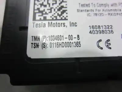 Second-hand car spare part electronic module for tesla model s basis oem iam references 103460100b  