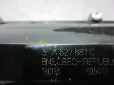 Автозапчастина б/у замок багажника / ворот для skoda superb combi (3v5) dfh посилання на oem iam 5ta827887c  