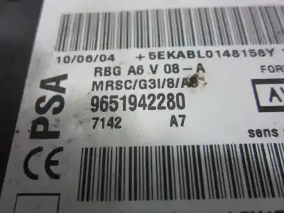 Автозапчасти б/у блок управления подушками безопасности за audi a3 (8l1) 1.9 tdi ссылки oem iam 9651942280  