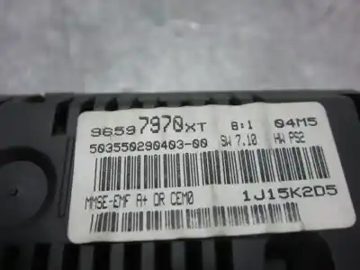 Автозапчасти б/у многофункциональный дисплей за citroen c3 i (fc_, fn_) 1.1 i ссылки oem iam 96597970xt  