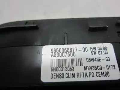 Автозапчастина б/у клімат-контроль для citroen c4 grand picasso 9hz посилання на oem iam 965086887700  