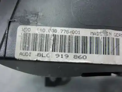Автозапчастина б/у панель інструментів для audi a3 (8l1) 1.9 tdi посилання на oem iam 8l0919860  