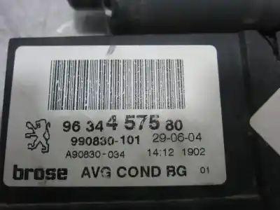 Автозапчасти б/у мотор переднего левого стекла за peugeot 307 break (3e) 1.6 hdi 110 ссылки oem iam 9634457480  