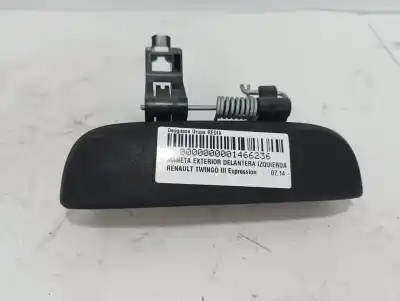 Автозапчастина б/у ліва передня зовнішня ручка для renault twingo iii h4d 400 посилання на oem iam 