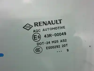 Second-hand car spare part left front glass window for renault scénic iii (jz0/1_) 1.5 dci oem iam references 43r00049  