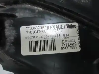 Автозапчастина б/у права фа для renault scenic rx4 (ja0) f4r746 посилання на oem iam 7700432097  