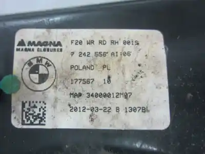 Piesă de schimb auto la mâna a doua mecanism actionare geam spate dreapta pentru bmw serie 1 berlina 5p (f20) n47d20c referințe oem iam 34000012m07  