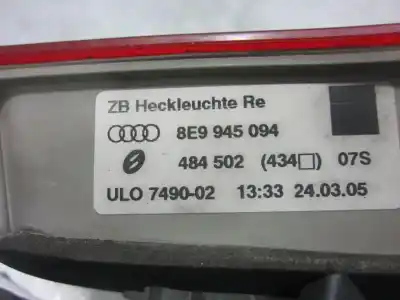 Автозапчасти б/у внутренний правый задний фонарь за audi a4 b7 avant (8ed) 2.5 tdi ссылки oem iam 8e9945094  
