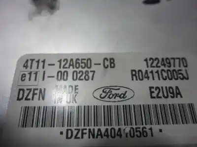 Автозапчастина б/у ебу контролер двигуна для ford tourneo connect (tc7) tourneo connect (tc7) (2002 - 2013) посилання на oem iam 4t1112a650cb  