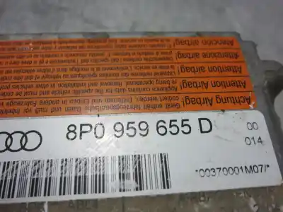 Автозапчастина б/у блок управління подушками безпеки для audi a3 (8p1) 2.0 tdi 16v посилання на oem iam 8p0959655d  