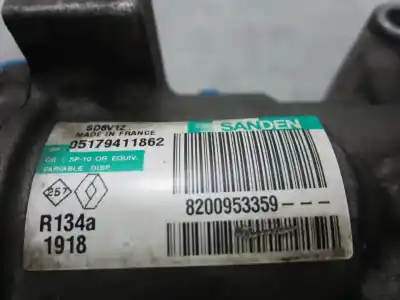Автозапчасти б/у компрессор кондиционера воздуха за renault kangoo ii (f/kw0) k9k802 ссылки oem iam 8200953359  