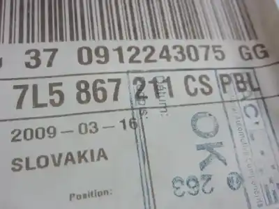 Second-hand car spare part left rear door trim for porsche cayenne (9pa) 3.0 tdi oem iam references 7l5867211  