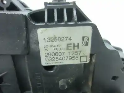 Автозапчасти б/у замок передней правой двери за opel corsa d z12xep ссылки oem iam 13258274  