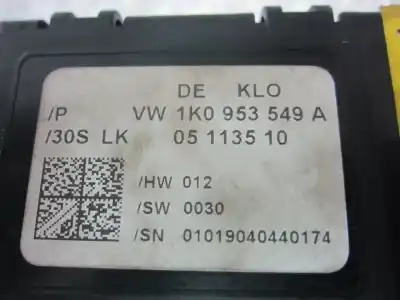 Second-hand car spare part electronic module for audi a3 (8p1) 2.0 tdi 16v oem iam references 1k0953549a  