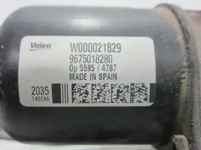 Second-hand car spare part front windshield wiper motor for opel zafira a monospace (t98) 2.0 dti 16v (f75) oem iam references 9675018280  
