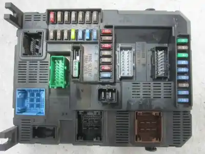 Second-hand car spare part fuse box unit for citroen c-elysée 9hp dv6dted oem iam references 9807531680