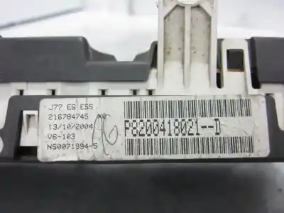 Second-hand car spare part dashboard for renault modus i k4j770 oem iam references 8200418021d  