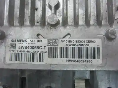 Автозапчасти б/у блок управления двигателем за citroen c3 i (fc_, fn_) 1.4 hdi ссылки oem iam 5ws40068ct  