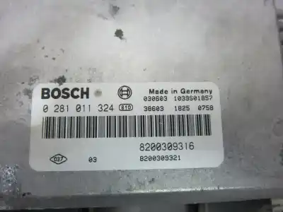 Pezzo di ricambio per auto di seconda mano centralina motore per renault laguna ii (bg0/1_) 1.9 dci (bg0e) riferimenti oem iam 0281011324  