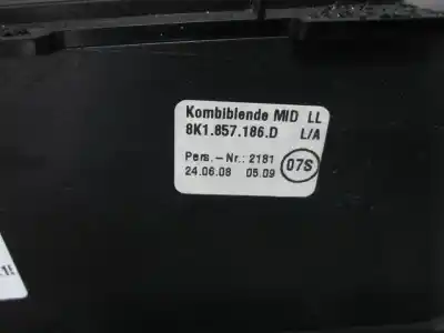 Автозапчасти б/у различные детали за audi a4 b8 (8k2) 1.8 tfsi ссылки oem iam 8k1857186d  