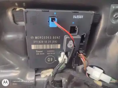 Автозапчасти б/у электронный модуль за mercedes-benz clase e (bm 211) berlina om 648.961 ссылки oem iam 2118201526