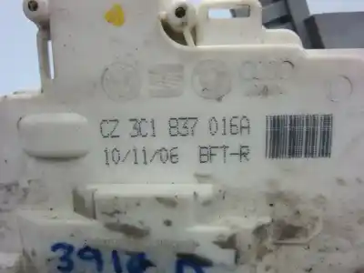 Pezzo di ricambio per auto di seconda mano serratura porta anteriore destra per audi q7 (4l) bug riferimenti oem iam cz3c1837016a  