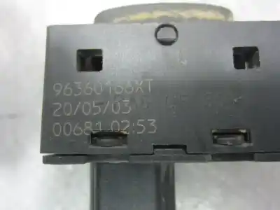 Second-hand car spare part rear left power window switch for peugeot 307 break (3e) 2.0 hdi 110 oem iam references 96360166xt  