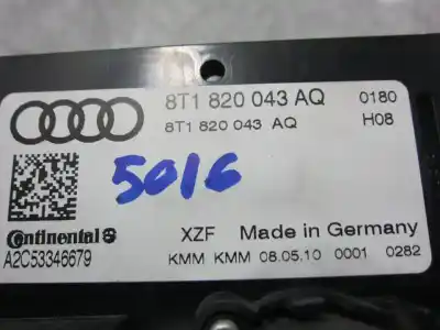 Автозапчастина б/у клімат-контроль для audi a5 descapotable (8f7) 2.7 tdi посилання на oem iam 8t1820043aq  