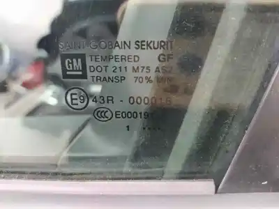 Second-hand car spare part left front glass window for opel meriva b monospace (s10) 1.7 cdti (75) oem iam references 43r000016  