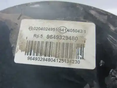 Автозапчастина б/у гальмівний серво для citroen c3 i (fc_, fn_) 1.4 hdi посилання на oem iam 9649329480  