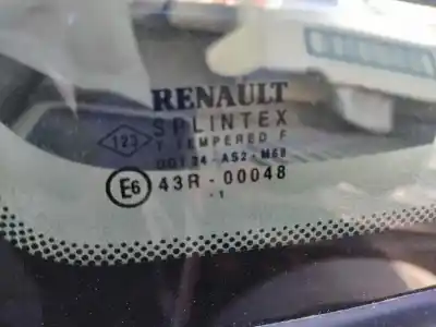 Автозапчасти б/у левое заднее стекло печати за renault scenic (ja..) k4m701 ссылки oem iam 43r00048  