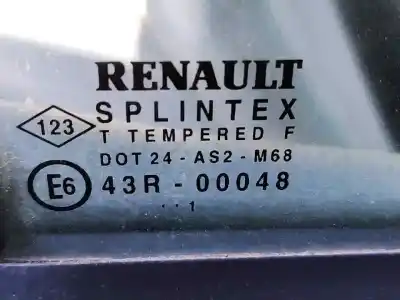 Автозапчасти б/у заднее правое окно за renault scenic (ja..) k4m701 ссылки oem iam 43r00048  