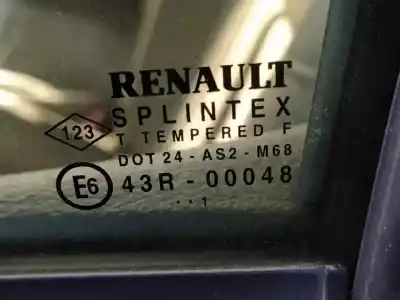 Автозапчасти б/у заднее левое окно за renault scenic i (ja...) k4m701 ссылки oem iam 43r00048  