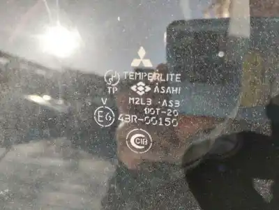 Second-hand car spare part rear left glass window for mitsubishi montero (v60/v70) glx oem iam references 43r00150  