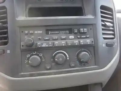 Second-hand car spare part audio system / radio cd for mitsubishi montero (v60/v70) glx oem iam references 