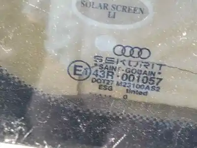 Автозапчасти б/у левое заднее стекло печати за audi a4 b5 (8d2) 1.9 tdi ссылки oem iam 43r001057  