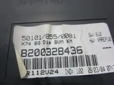 Second-hand car spare part dashboard for renault laguna ii (bg0/1_) 1.9 dci (bg08, bg0g) oem iam references 8200328436  