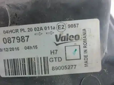 Автозапчасти б/у левая фара за renault laguna ii (bg0/1_) 1.9 dci (bg08, bg0g) ссылки oem iam 89005277  