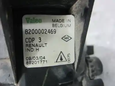 Second-hand car spare part left fog light for renault laguna ii (bg0/1_) 1.9 dci (bg08, bg0g) oem iam references 8200002469  