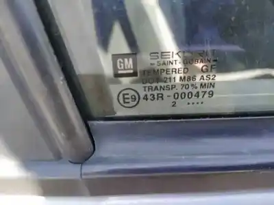 Автозапчастина б/у задне праве скло для opel corsa c y17dt посилання на oem iam 43r000479  