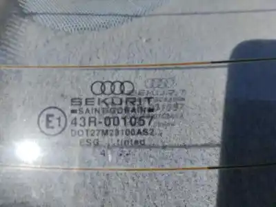 Автозапчастина б/у заднє скло для audi a4 b5 (8d2) 1.8 посилання на oem iam 43r001057  