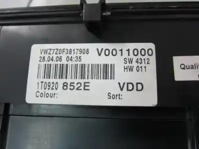 Автозапчасти б/у приборная доска за volkswagen caddy ka/kb (2k) bls ссылки oem iam v0011000  