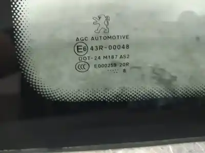 Peça sobressalente para automóvel em segunda mão vidro de custódia triangular traseiro esquerdo por peugeot 307 break / sw (s1) 9hydv6ted4 referências oem iam 43r00048