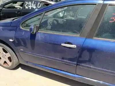 Автозапчасти б/у левая передняя дверь за peugeot 307 break / sw (s1) 9hydv6ted4 ссылки oem iam 