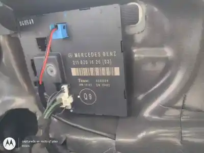 Автозапчасти б/у электронный модуль за mercedes-benz clase e (bm 211) berlina om 648.961 ссылки oem iam 